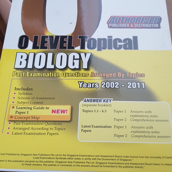 O level topical biology - Picture 1 of 1